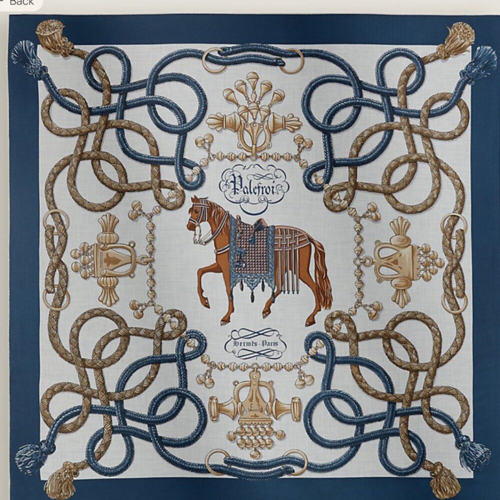Hermes Palefroi shawl 140